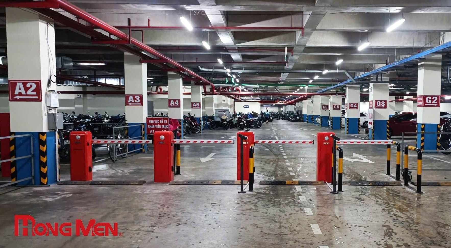 Cách tối ưu tốc độ xử lý xe ra vào vào giờ cao điểm