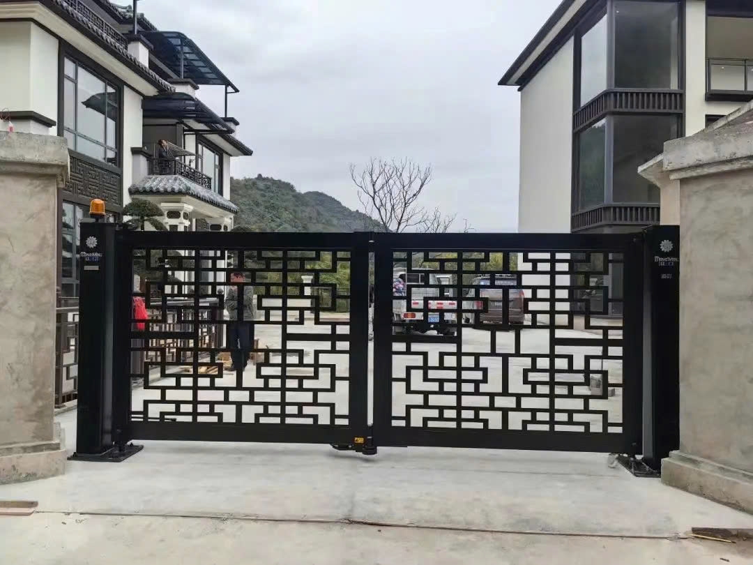 Cổng nhôm đúc HongMen có kết hợp được hệ thống nhà thông minh không?