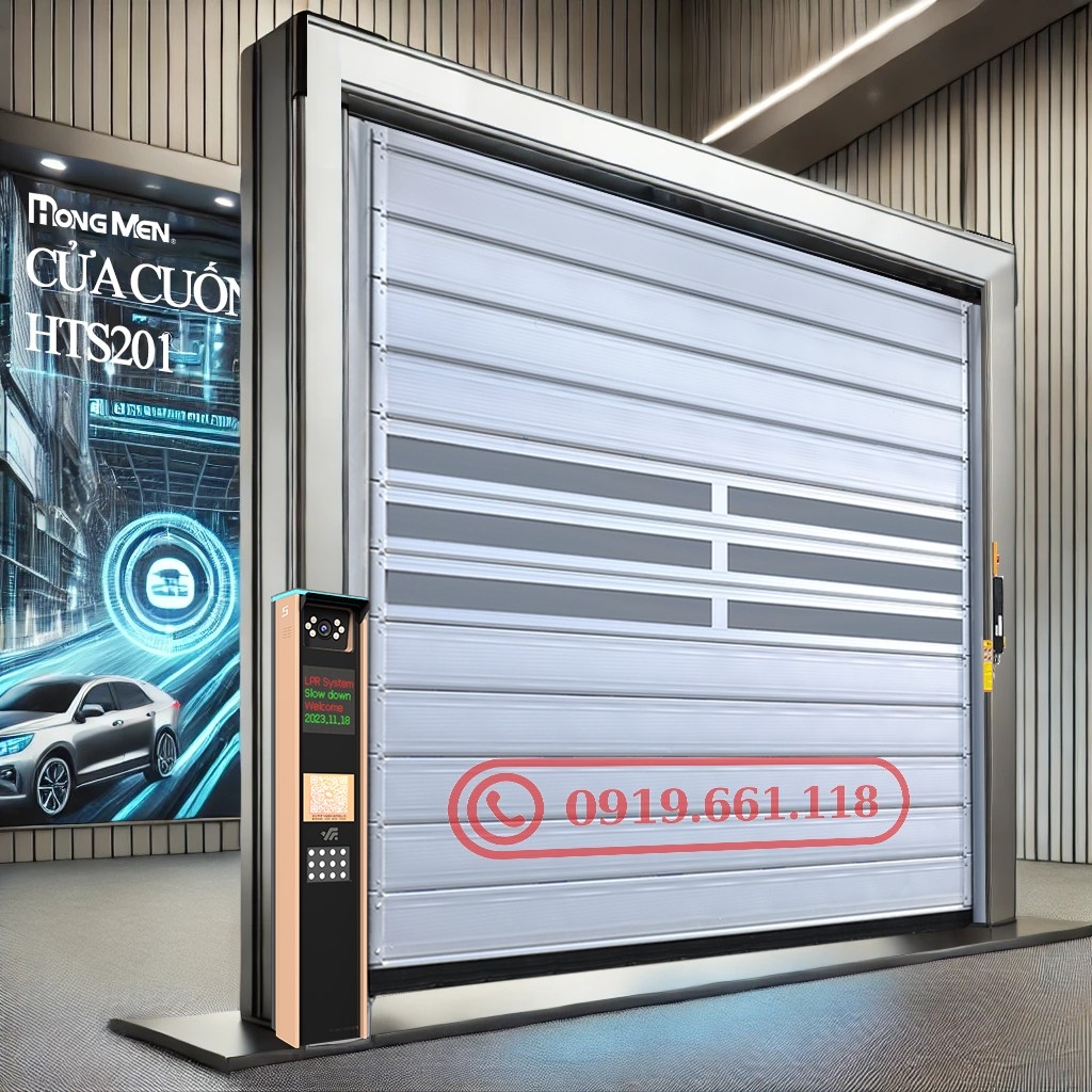 Cửa cuốn tự động HongMen, xu hướng mới cho các công trình thương mại