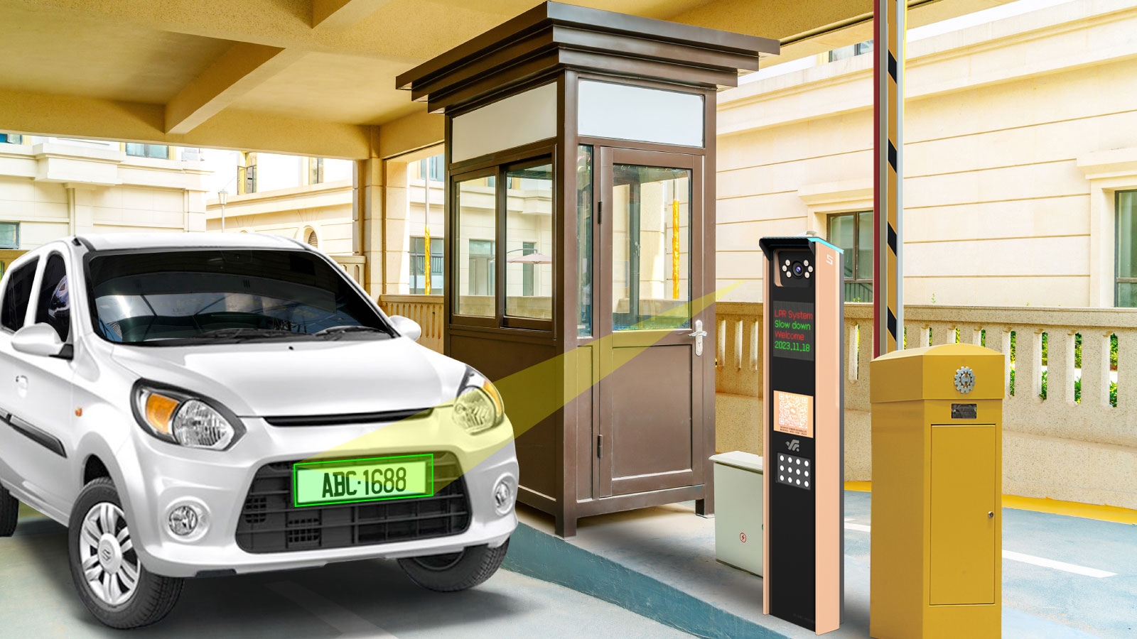 So sánh máy nhận dạng biển số xe với hệ thống kiểm soát ra vào bằng thẻ từ&nbsp;