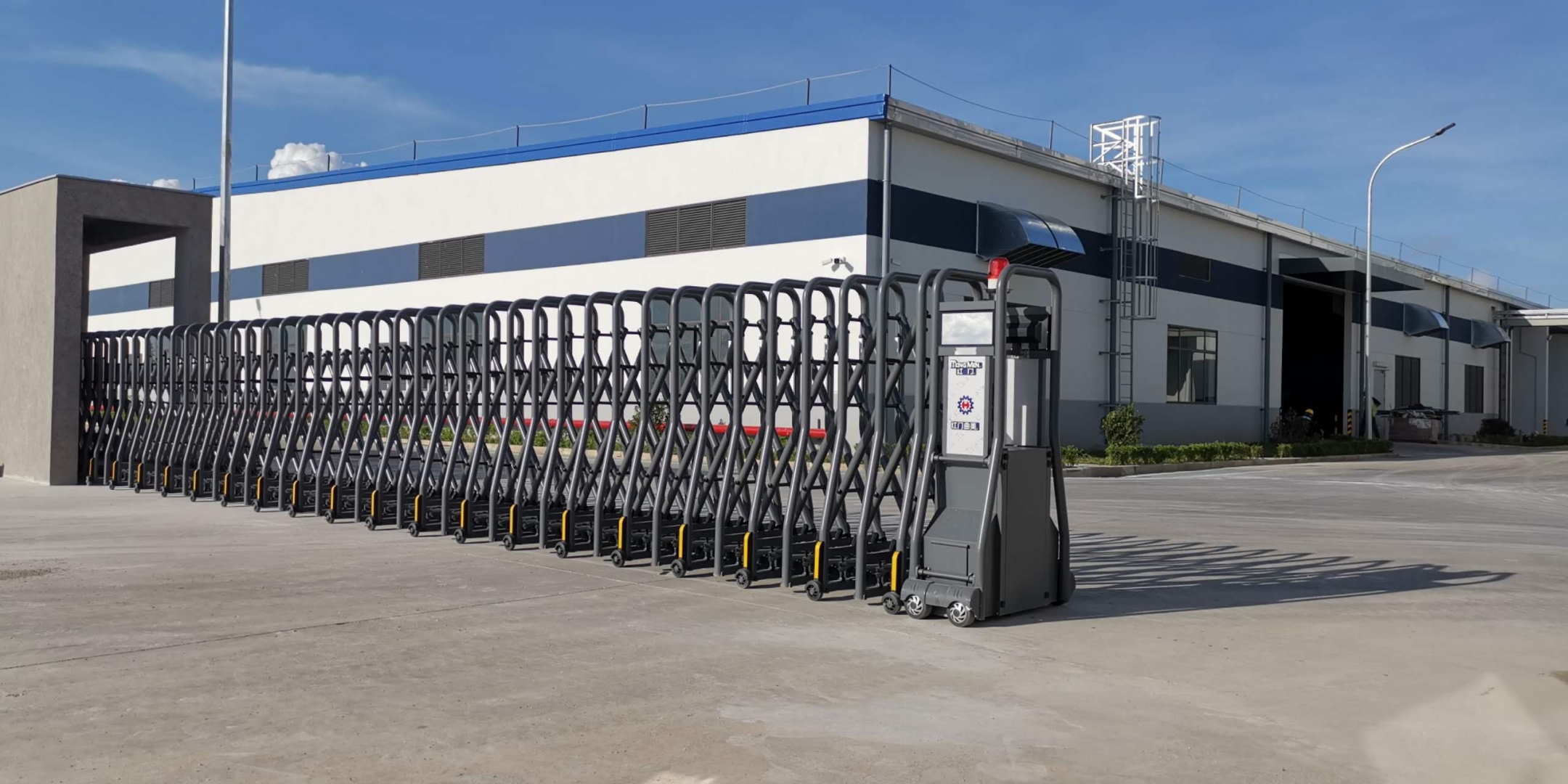 Vì sao khách hàng nên chọn cổng xếp DC24V?