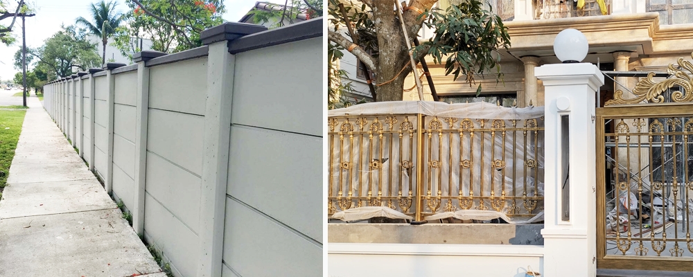 Vì sao nên sử dụng hàng rào thay vì tường bao quanh?