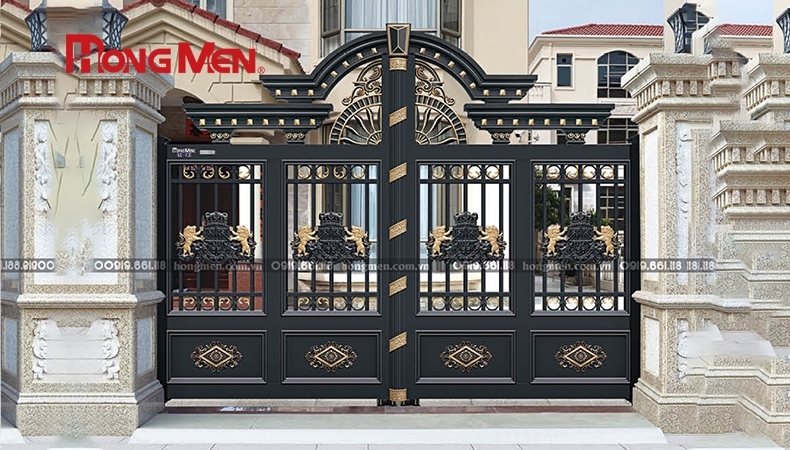 Có nên chọn cổng biệt thự nhôm đúc thay cho cổng inox trong công trình hiện đại?