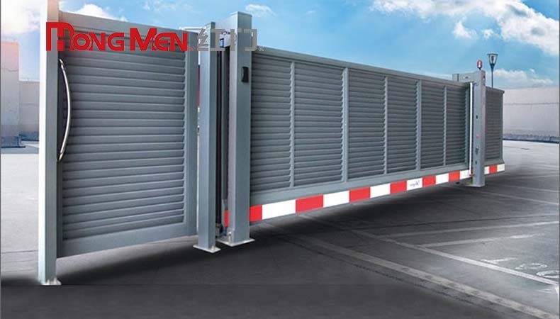 Cổng treo tự động mùa mưa bão có gây tiếng ồn khi vận hành không?