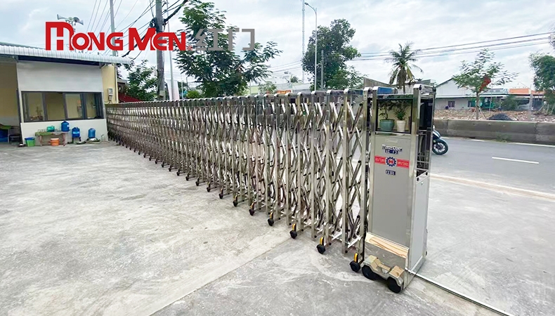 Cổng xếp tự động có thường xuyên hỏng động cơ không?