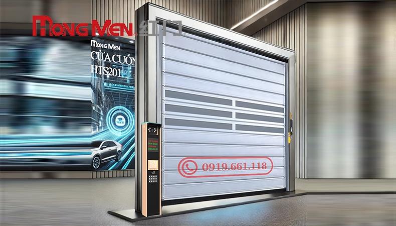 Cửa cuốn tự động HongMen, xu hướng mới cho các công trình thương mại