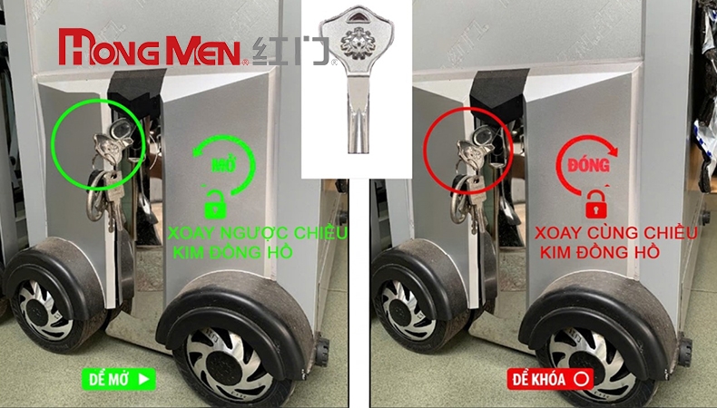 Khóa ly hợp có những ưu điểm gì mà cổng xếp tự động cần phải có?