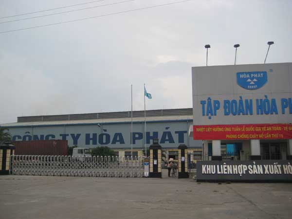 Khu liên hợp sản xuất - Tập đoàn Hòa Phát - Hưng Yên