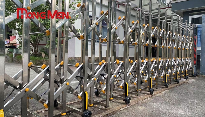 Những dòng cổng xếp HongMen nào có thể sử dụng khi mất điện?