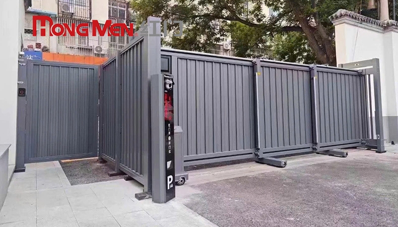 Tích hợp nhận diện biển số xe tự động mở cổng trượt cho khu công nghiệp