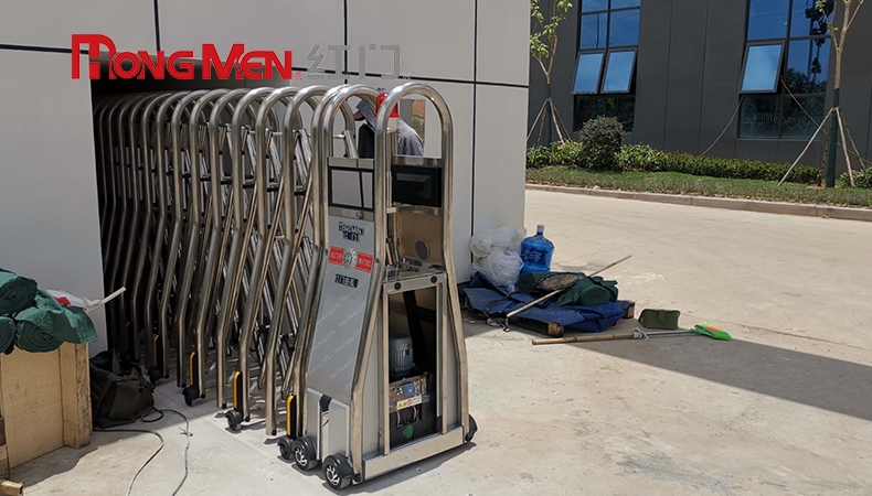 Vì sao cổng xếp tự động chạy chậm sau thời gian dùng?