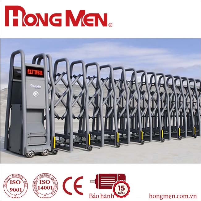 Cổng Xếp Hợp Kim Nhôm SQMF
