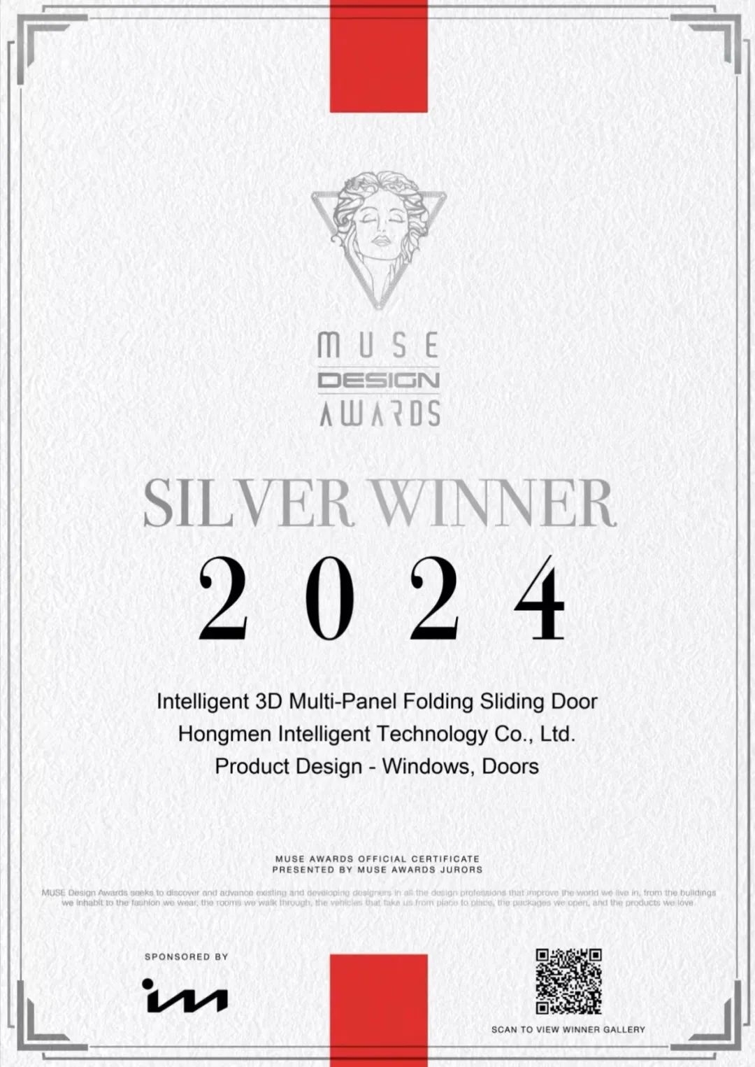 Giải bạc của Giải thiết kế Muse năm 2024