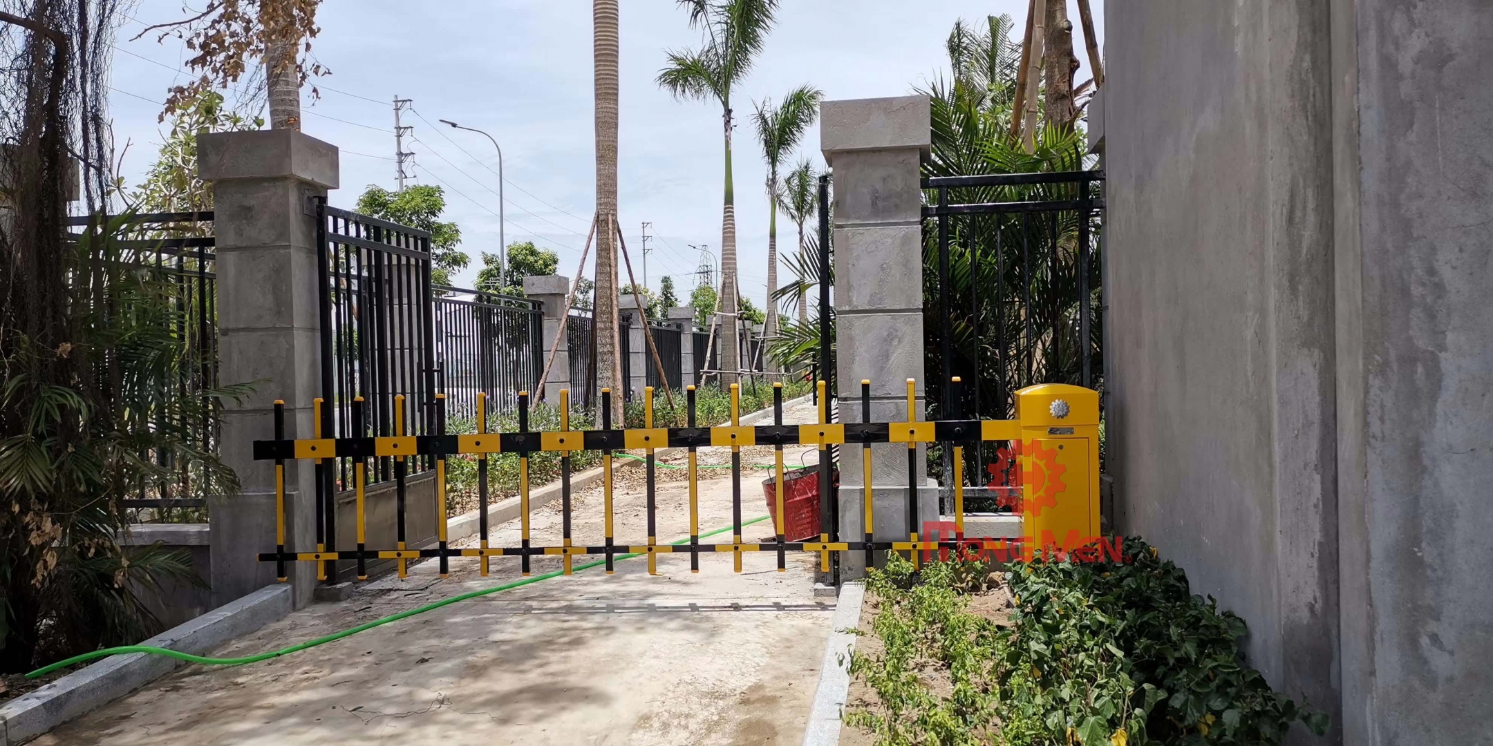 Hình ảnh công trình barrier hàng rào HongMen tại Hà Nội