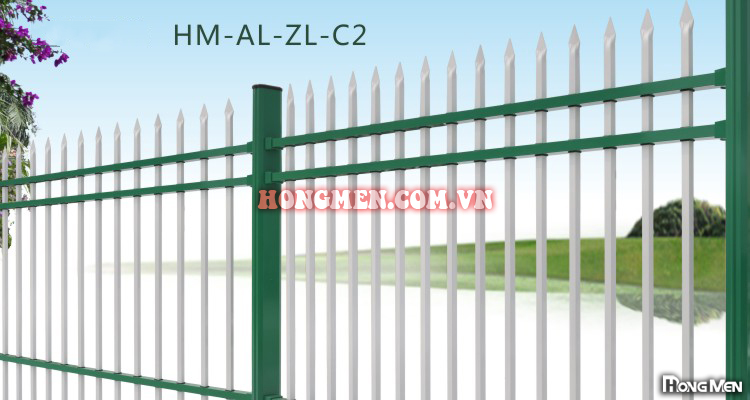 Hàng rào hợp kim nhôm HM-AL-ZL-C2