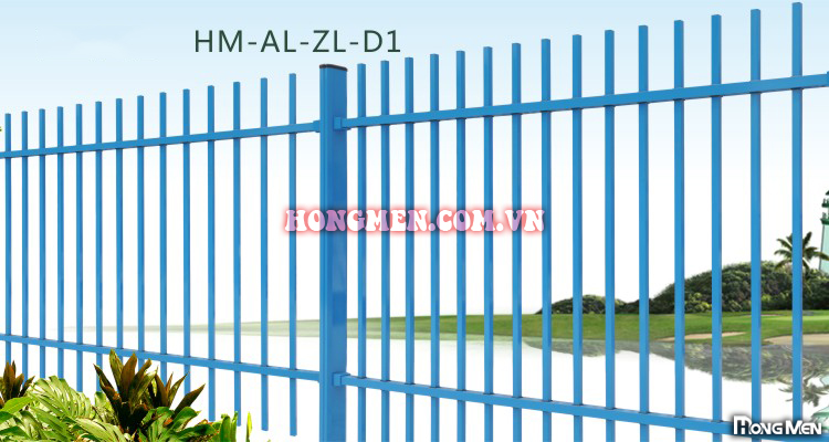 Hàng rào hợp kim nhôm HM-AL-ZL-D1