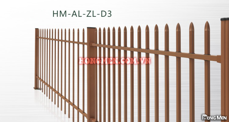 Hàng rào hợp kim nhôm HM-AL-ZL-D3