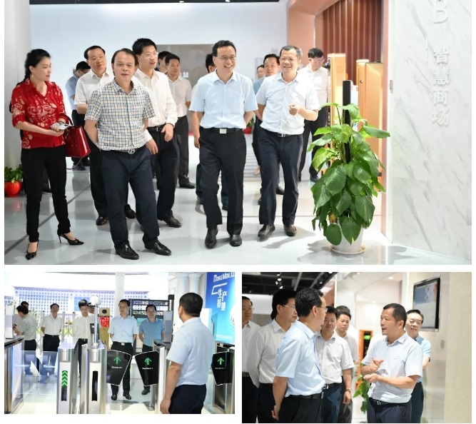 梅州市张爱军市长一行莅临红门参观考察